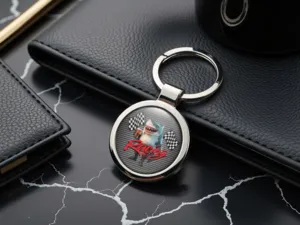 Car Keyfob Racing Durable Alloy Metal